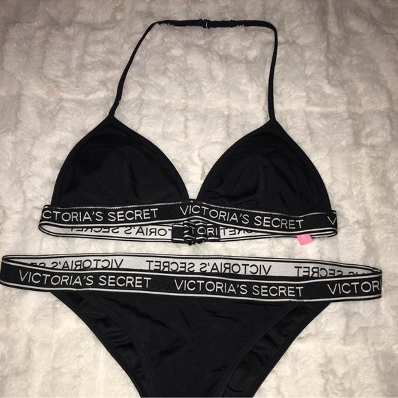Victoria's Secret logo bikini top only - Picture 2 of 7